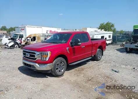2021 Ford F-150 Xlt z USA, uszkodzony, nr VIN 1FTFX1E8XMKE31420